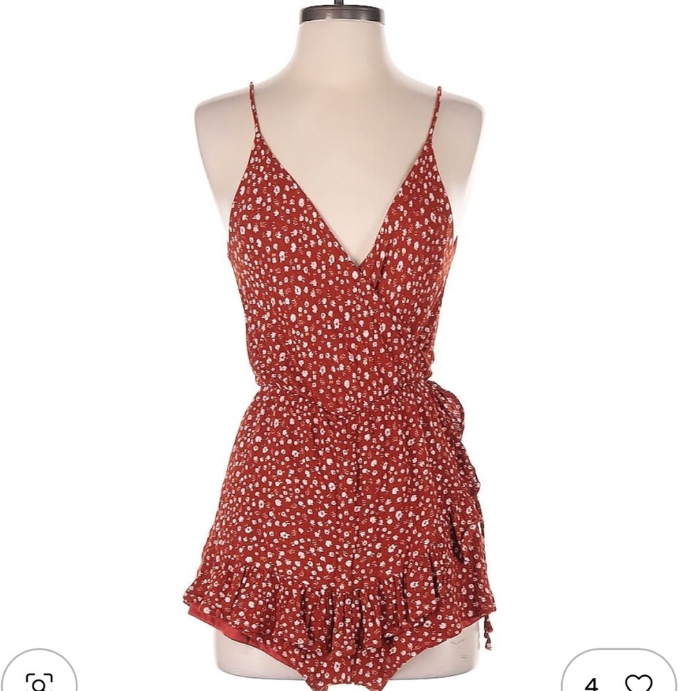 NWT Altar'd State Rust Floral Camisole